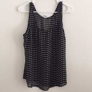 Polka dot tank